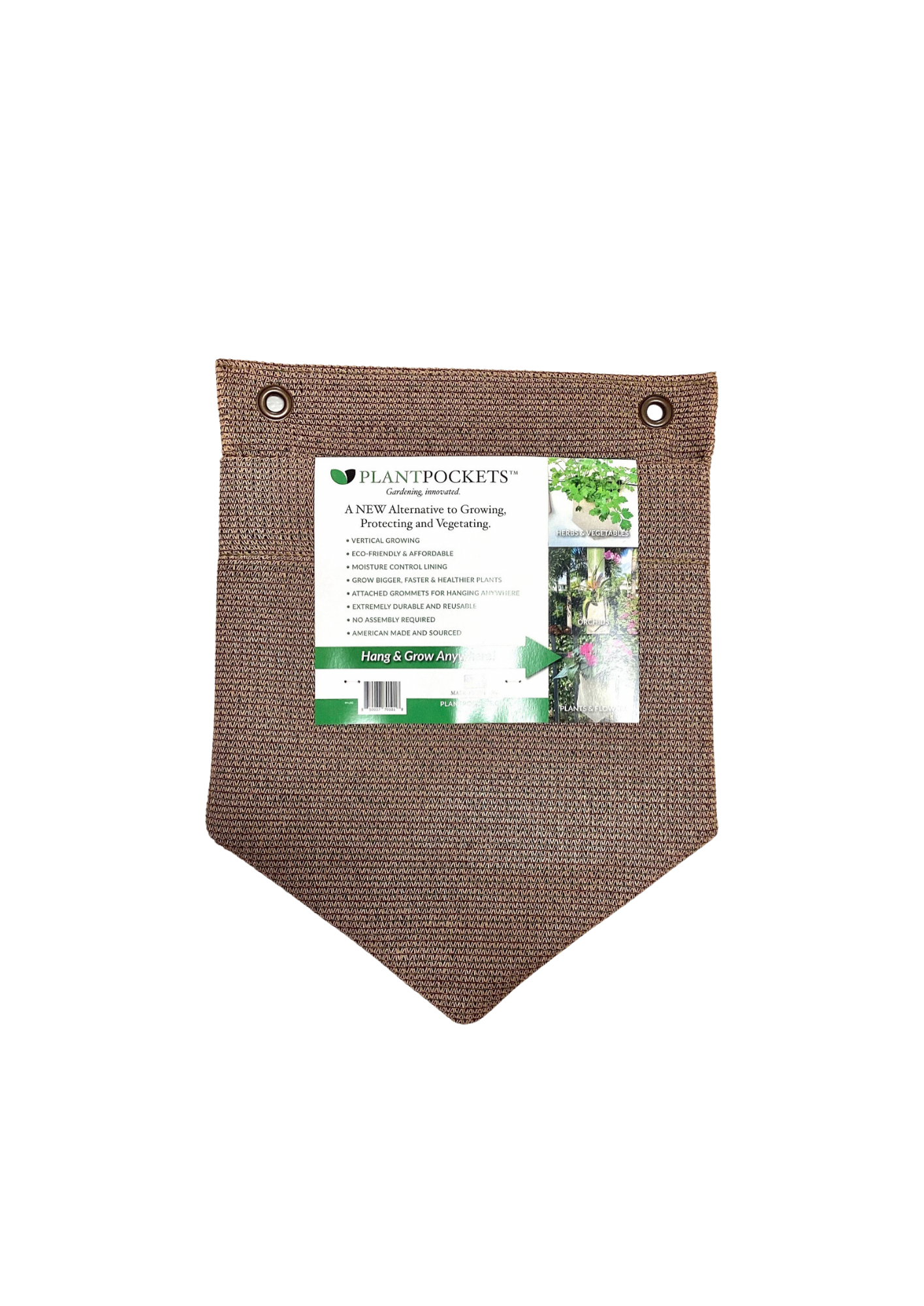 Large Vertical Plant Pocket