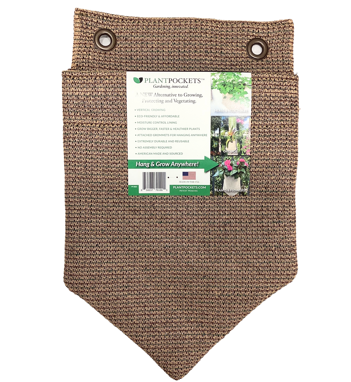 Large Vertical Plant Pocket